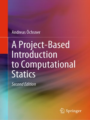 cover image of A Project-Based Introduction to Computational Statics
